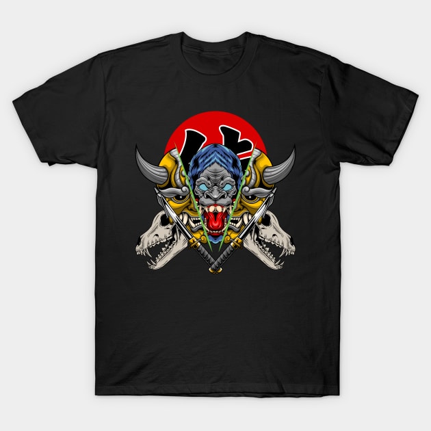 Kabuki v10 05 T-Shirt by Harrisaputra